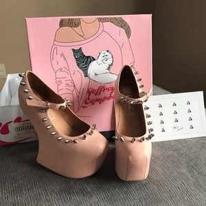 Jeffrey Campbell Pink Platform Shoes